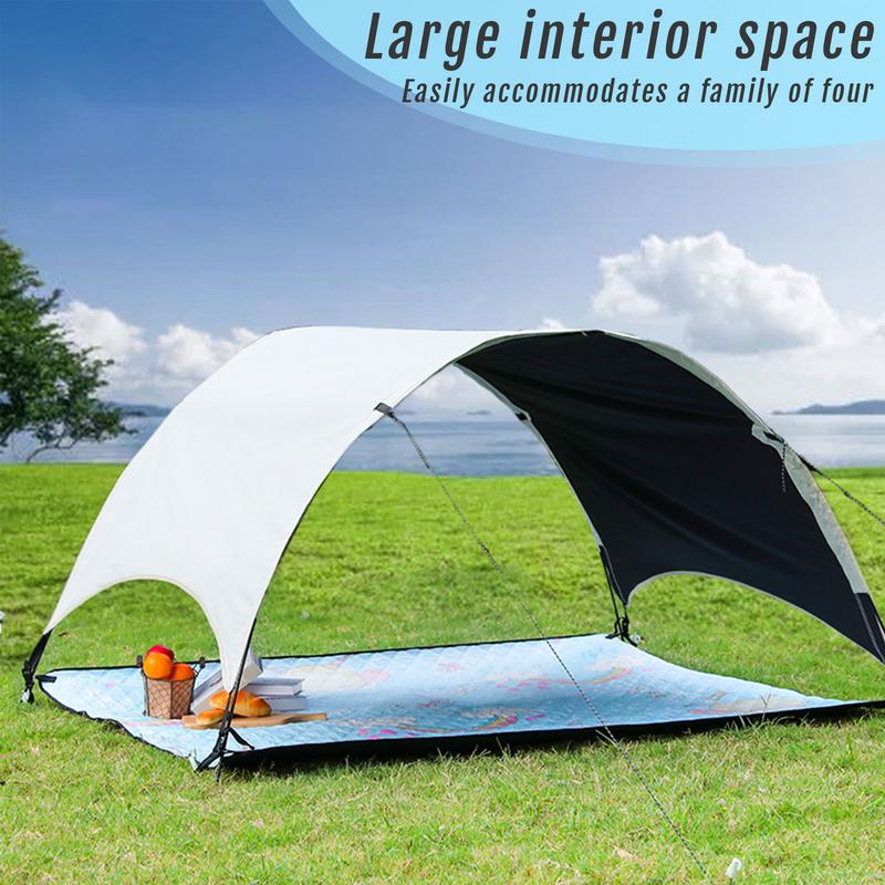 Beach Shelter UV Protection Camping Tent UPF 50 Protection Outdoor Shelter for Camping Picnic Portable Canopy Sunshade