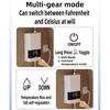 Instant Water Heater 3000W Electric Tankless Water Heater Wall-Mounted with LED Display Temperature