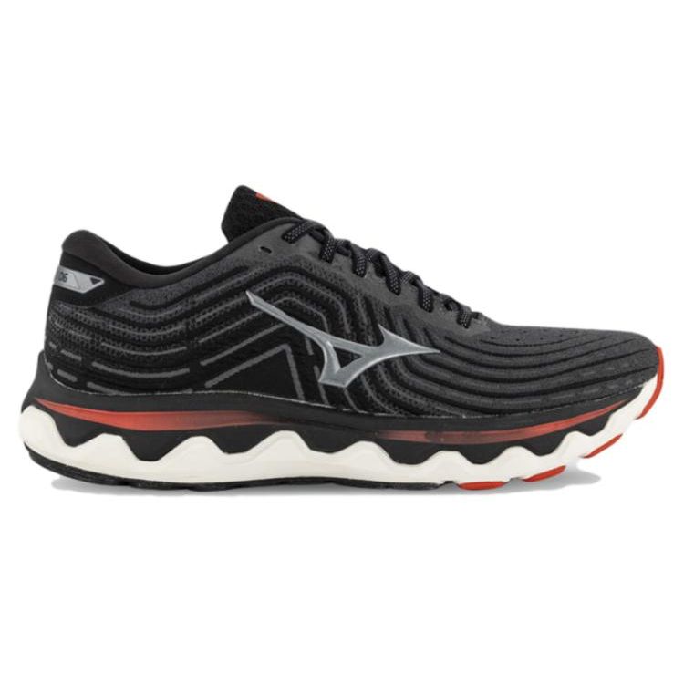 Mizuno Horizon 6 Comfortable Sports Fabric Durable Breathable Low-Top Running Shoes Men sneaker Black Gray Red J1GC222612