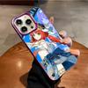 Nilou Genshin Impact Phone Case For IPhone 17 16 15 14 13 12 11 Plus Pro Max Multicolor Aurora Laser Shockproof Funda Cover