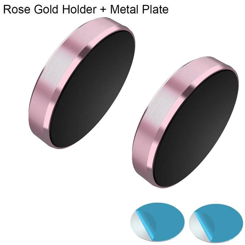 2Pcs Magnetic Mobile Phone Holder Car Dashboard Mobile Bracket Cell Phone Mount Holder Stand