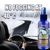 Winter car defogger, upgraded antifreeze antifog, windshield and rearview mirror rain repellent spray, long-lasting anti-fogging