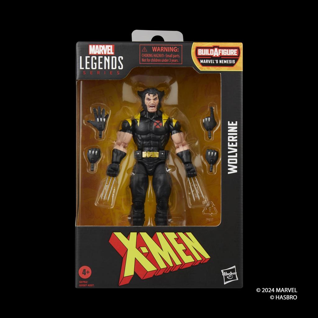 Hasbro Marvel Legends Series Comics Collectible 15cm Action Figure G0792 Authentic Wolverine, X-Men