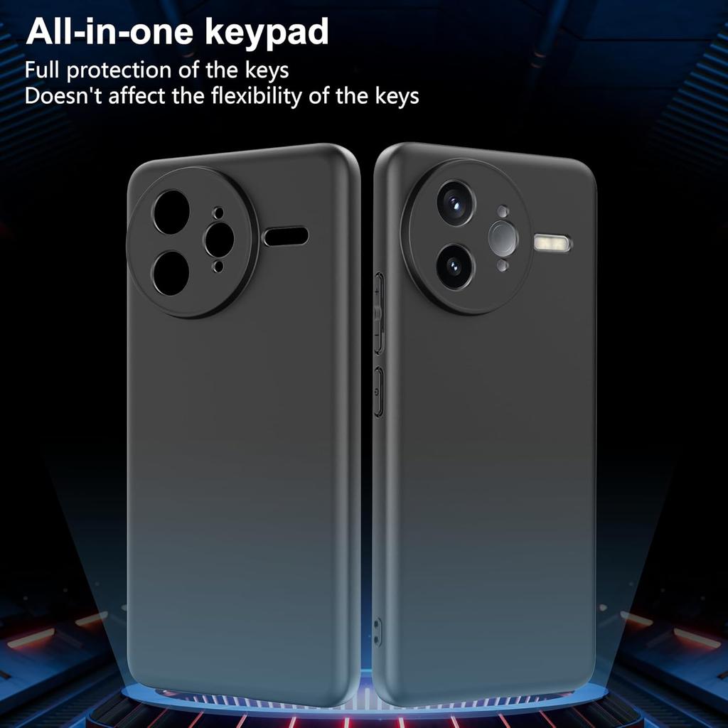 Flexible Liquid Silicone TPU Case For Xiaomi Poco F7 Pro Poco F7 Ultra 5G Protective Cover Capa Fundas Coque