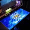 Leicester City Football Club  mouse pad, rubber base, esports desk mat, mouse pad for gamers and office use, gaming desk , easy to clean mat