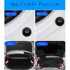 Car door anti-collision shock absorption silicone pad sticker for Lexus ES300 RX330 RX300 GS300 IS250 IS200 CT200h NX RX UX GS