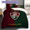 Fluminense FC  Pattern Bedding Quilt Set  Home Decoration  Gift (1 * duvet cover + 2 * pillowcase  without core)