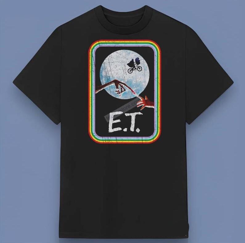 ET the Extra-Terrestrial Shirt T-shirt Gift for Friend Size S-4XL
