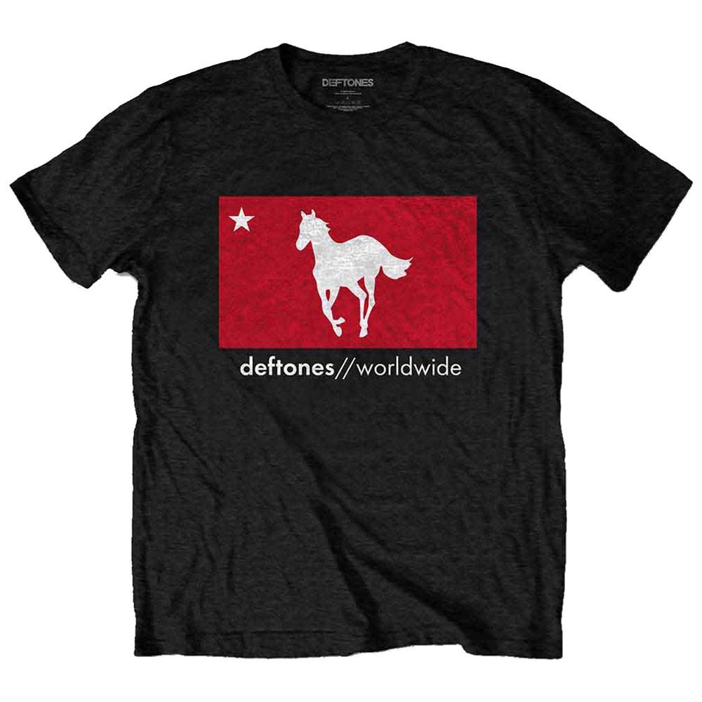 Deftones Star And Pony Band Logo T Unisex T-Shirt L