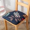 Stretch Printed Chair Seat Cushion Covers For Dining Room Chair Cover For Wedding Banquet Seat Chair Slipcover Home Decor