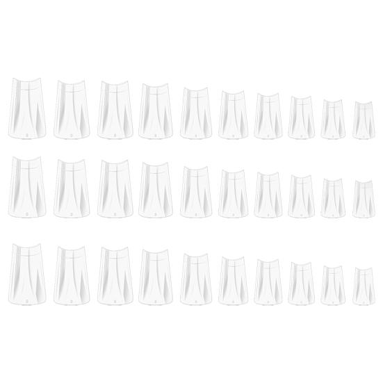 500Pcs DIY Plastic Creative Long Lasting Duck Fake Nails Extension Tips Nail Tips