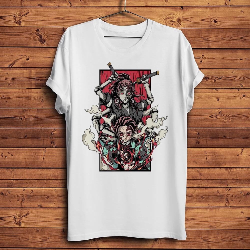 

Kimetsu No YaibaHinokami Kagura TanjirouFunny Anime TShirt UnisexShort Sleeve Casual TShirtStreetwear Unisex Teebreathable S
