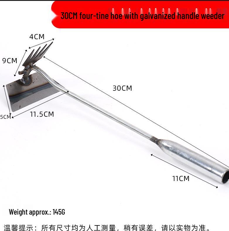 

Инструмент для прополки из нержавеющей стали и грабли для дикорастущих овощей - Сельскохозяйственная мотыга