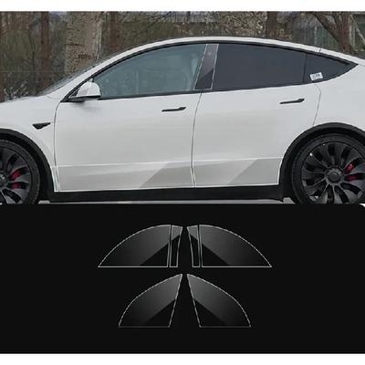 Fit Tesla Model Y Juniper 2025 Front Door Corner Anti-Scratch Film Rear Door Protective Films Invisible Car Clothing TPU Film