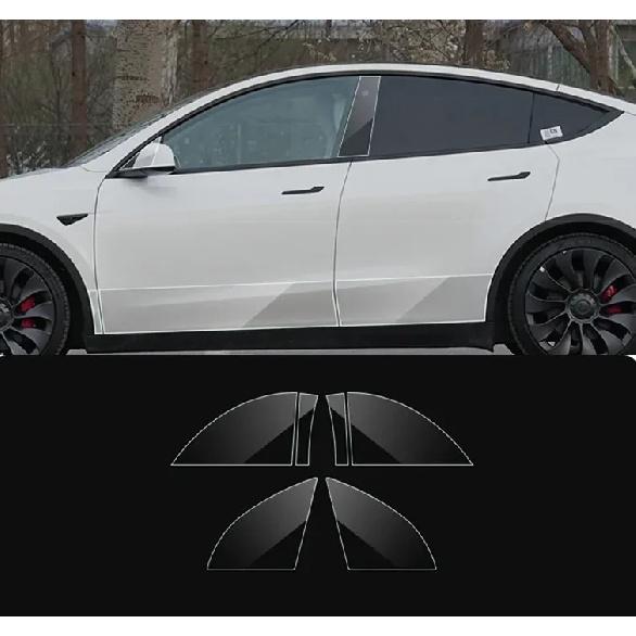 Fit Tesla Model Y Juniper 2025 Front Door Corner Anti-Scratch Film Rear Door Protective Films Invisible Car Clothing TPU Film