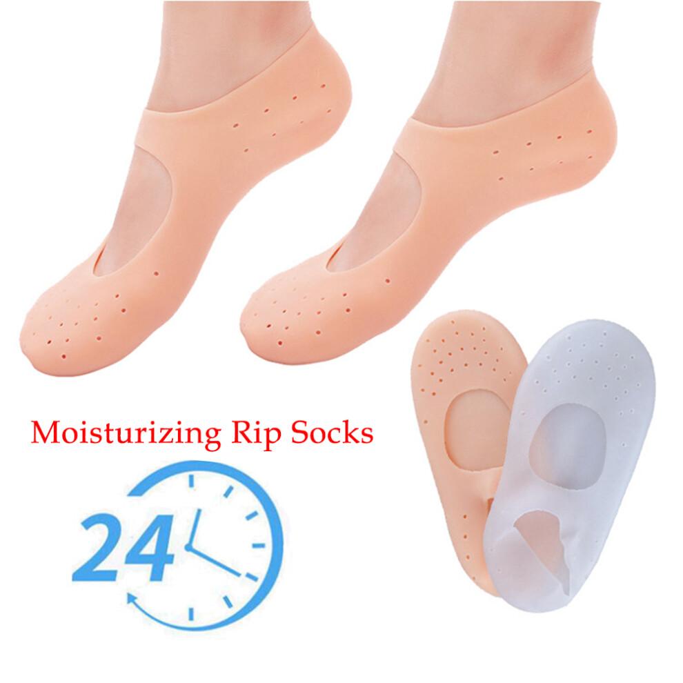 Silicone Socks Breathable Heel Protector Dry Cracking Skin