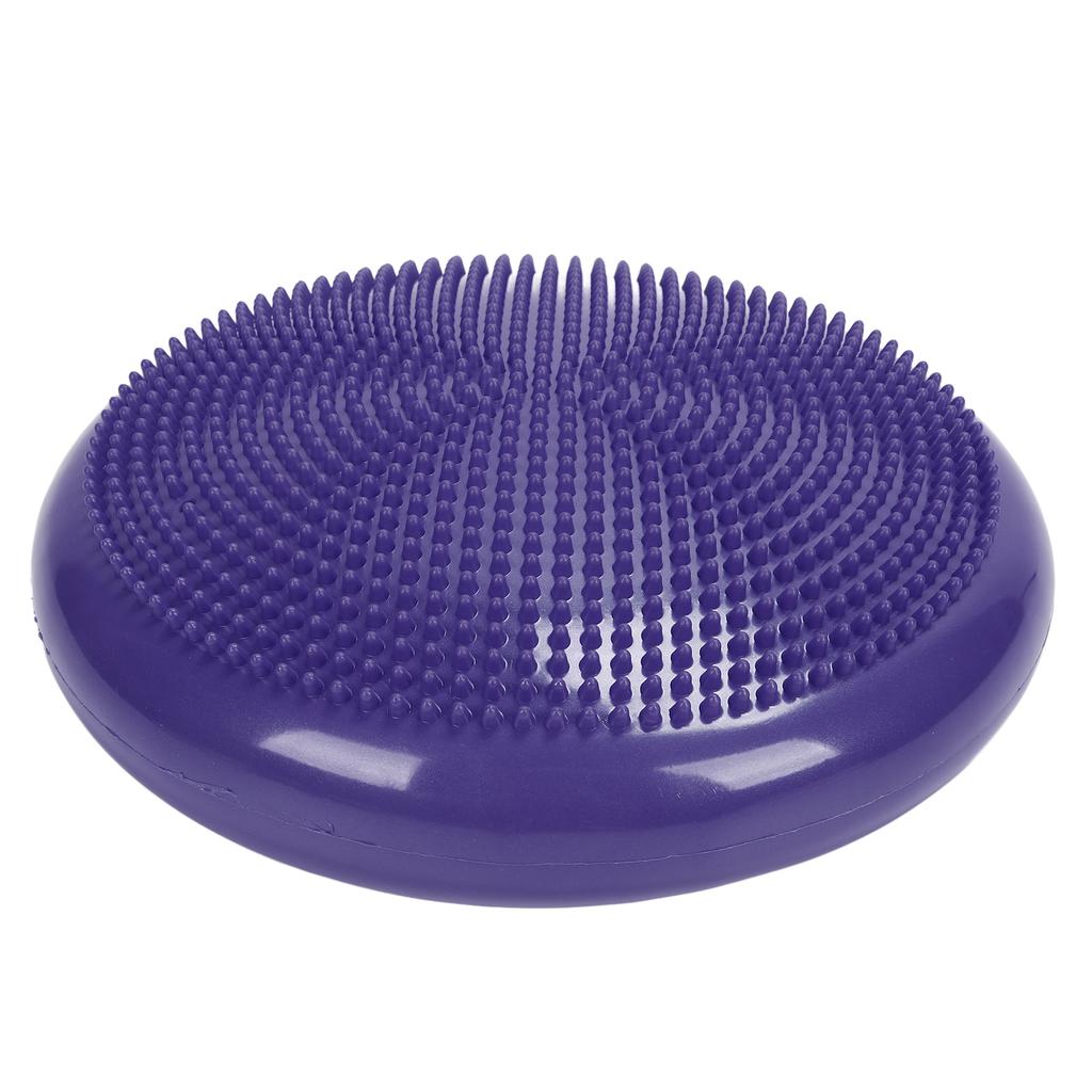 Professional Balance Disc Cushion Mat Yoga Massage Ball Pad Fitness Exercise Training BallPurple