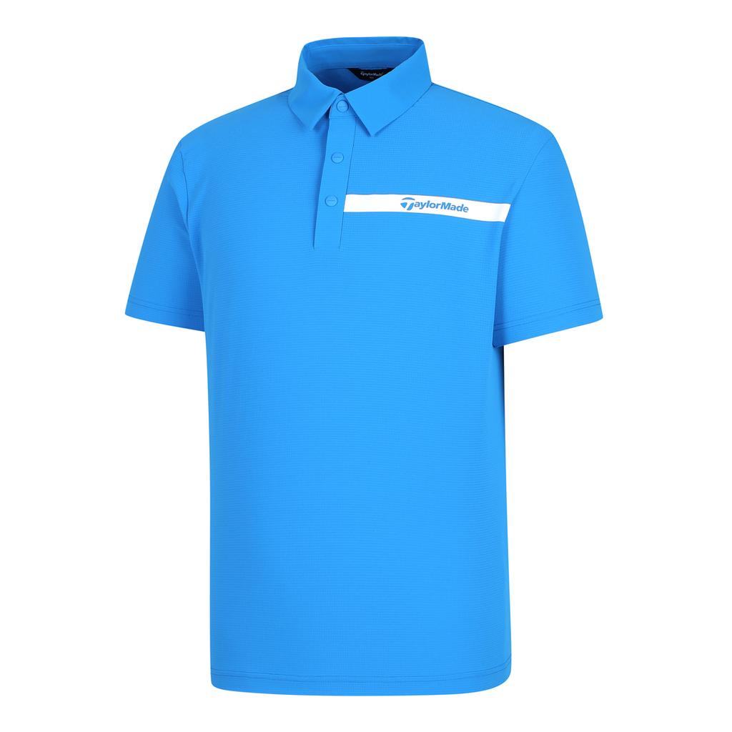 TAYLORMADE APPAREL 26Ss Men'S Woven Hybrid Collared Short Sleeve T-Shirt T8031T62245-901