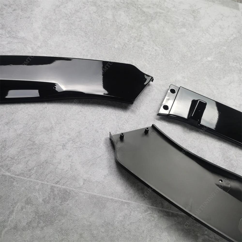 Skoda Octavia MK3 5E İçin Ön Tampon Dudak Spoyleri Splitter Difüzör Octavia TSI TDI Combi/Hatchback 2013-2016 Makyaj Öncesi Bodykitler