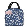 Custom H-Harryes Thermal Insulated Lunch Bag Women Men Witchcraft Portable Lunch Container for School Storage Food Box
