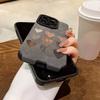 Süßes Herzmuster Wildleder Leder Handyhülle Für iPhone 17 16 Pro 15 14 13 12 11 Pro Max 17 Air 16E Plus X XR XS Max Weiche Hülle