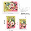 5D Diamond Painting FloralOwl Kits for Adults Full Round Drill Rhinestone Art Craft DIY Home Wall Decor Living Room Gift Idea