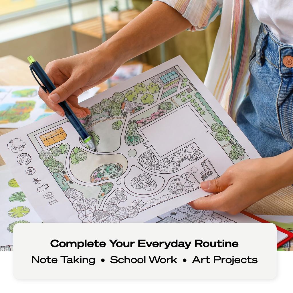 Mitsubishi Pencil Uni-ball KuruToga 0,7 mm zestaw ołówków mechanicznych startowych