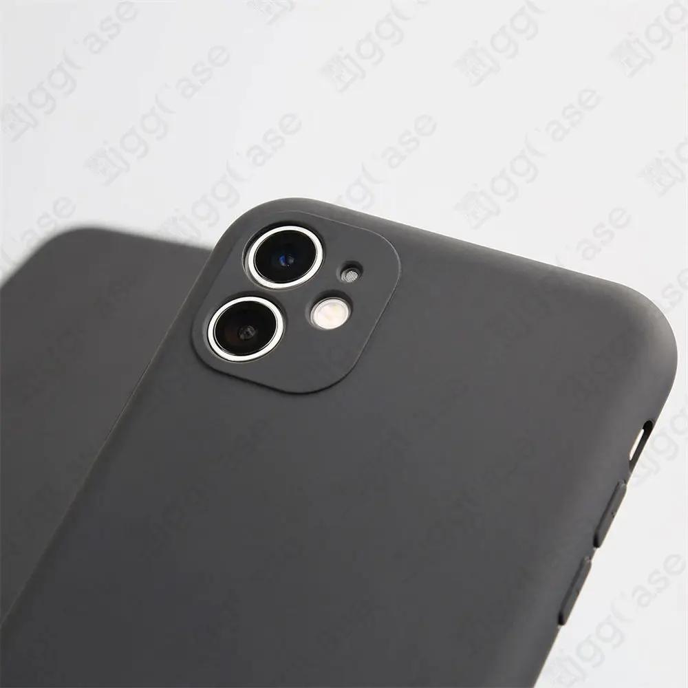 Cute Cartoon Smile Clear Phone Case For iPhone 14 Pro Max 13 12 11 X XS XR 7 8 Plus SE Couple Transparent Soft Shockproof Cover