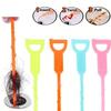 20 Inch Drain Clog Remover Tool, Drain Auger Hair Cleaning Tool, Hair Catcher Shower Drain Tool For Kitchen, Sink, Bathroom