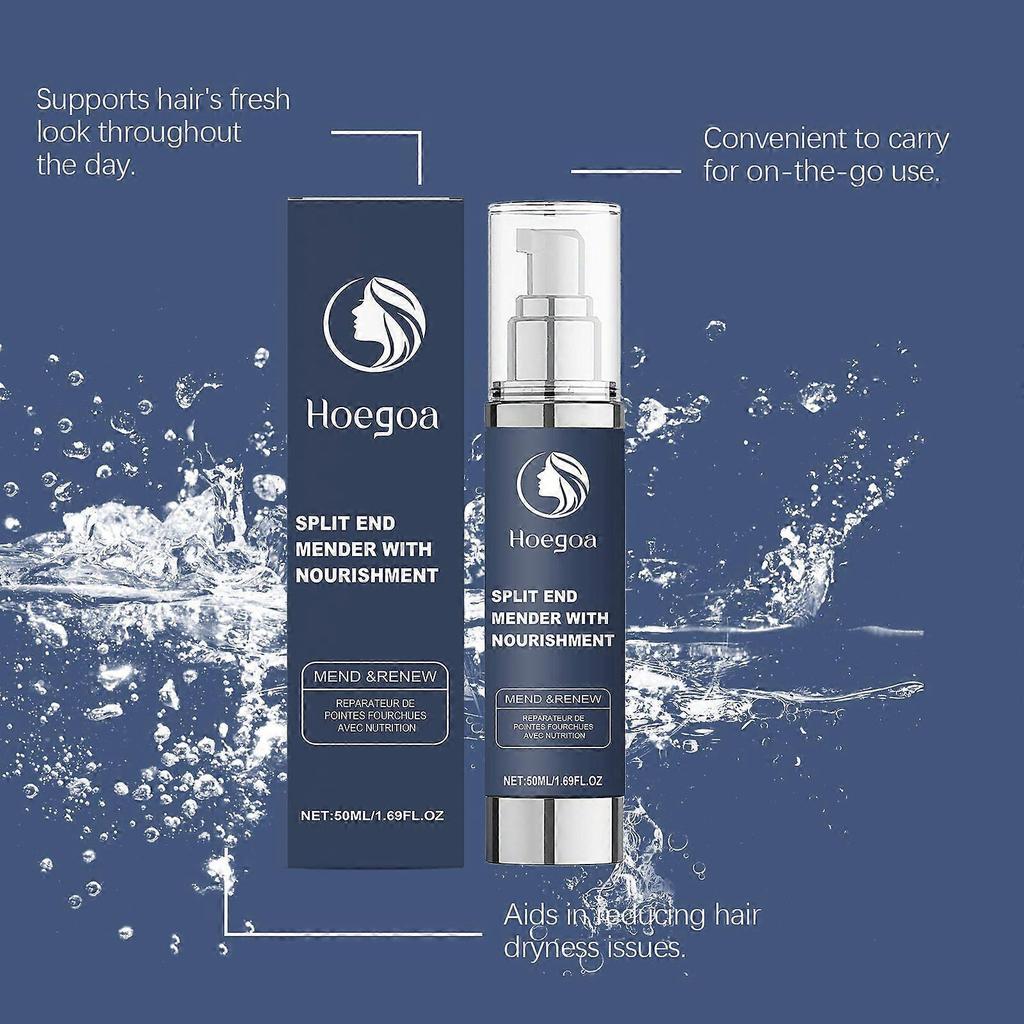 Hoegoa Feuchtigkeitsspendendes Haarserum - Sanft Pflegendes Und Hydrierendes Haar, Glatte Und Weiche Tägliche Haarpflege-Essenz