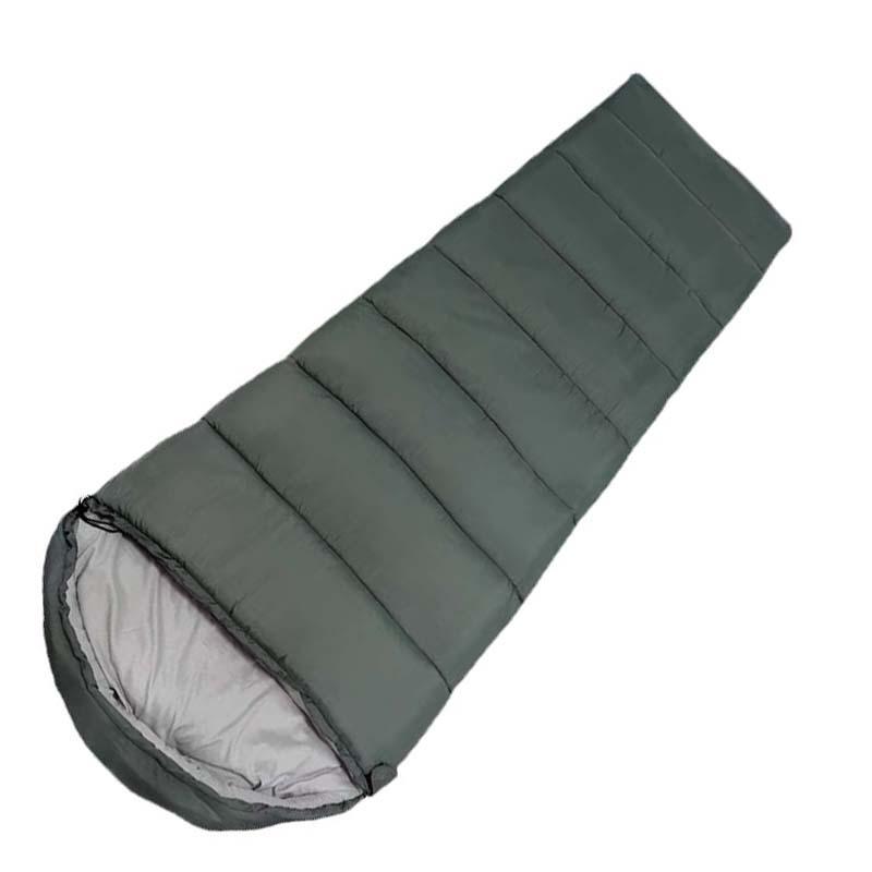 Nový lichoběžníkový kempingový spací pytel Obálka proti stříkající vodě s uzávěrem Omyvatelný spací pytel Venkovní zesílený teplý bavlněný spací pytel