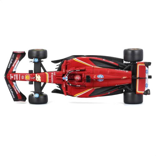 Bburago 2024 Model 1/43 Scale Signature Series F1 Ferrari SF-24 #16 Charles Leclerc Diecast Car, Finished Model, 18-36843 (#16)