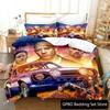 Fast and Furious 3D NEW Duvet Cover Pillowcase Bedding Set Adult Boy Girl Bedroom Decoration Children Single Double Large