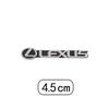 2/4Pcs Car Styling Aluminum Badge Car Audio Decorate Sticker Accessories For Lexus ES RX LS IS NX CT LX IS250 IS200 CT200h GS300