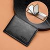 Slim Men Wallet Card Holder 4 Fold Money Clip Driver'S Licence Holder Coin Purse Slim Men'S Wallet For Everyday Use Gift Casual