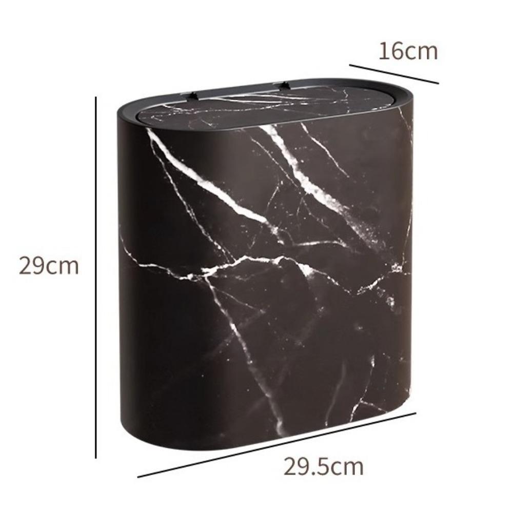 with Lids Garbage Bin Narrow Toilet Trash Bin New Bathroom Trashcans  for Home Indoor Hotel