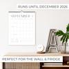 Beautiful 2025-2026 Wall Calendar - Runs from June 2025 Until December 2026 – Large 14.5"x11.5" Office Wall Calendar for Easy Organizing