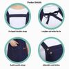 Canvas Chef Apron Waterproof Denim Apron Kitchen Sleeveless Apron  For Men Women