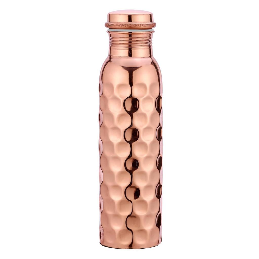 Pure Copper Bottle (Vintage Diamond)