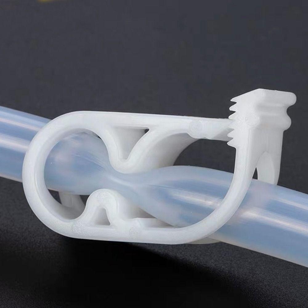10PCS Plastic Plastic Tubing Clamps 6~12mm/1/4"~1/2" Flow Control Hose Clamp  Infusion Bottle