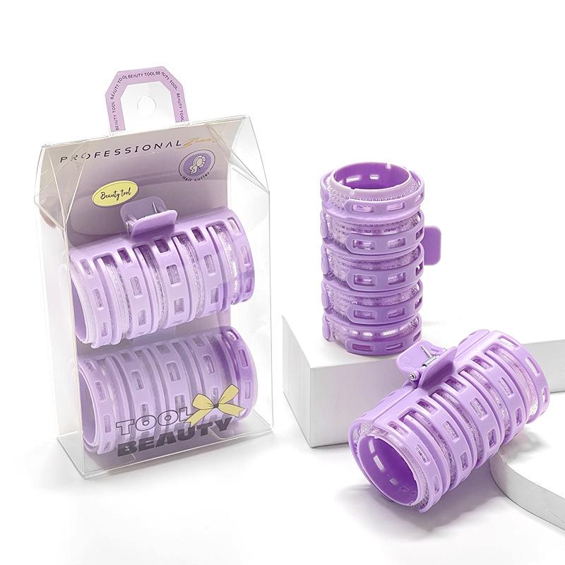 

Бигуди для волос двойного слоя с зажимами - Долговечные, бигуди для создания естественных локонов для женщин, 2 шт.