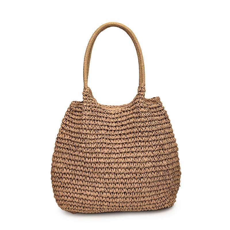 

Fashion Harajuku personalized woven solid color women s commuter armpit bag 24 summer new shoulder handbag хаки