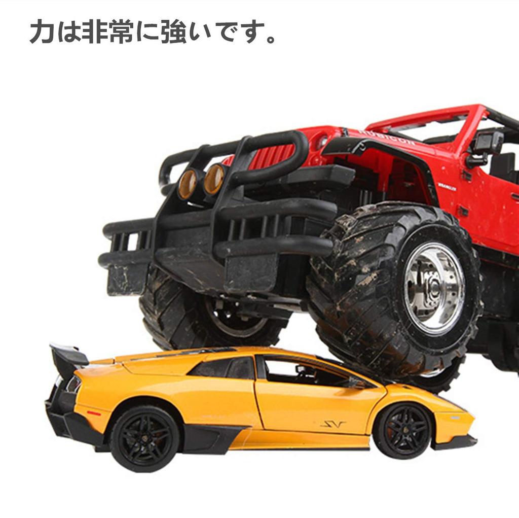 Electric RC Off-Road Toy Car, Remote Control Car, Very Cool Design, Kids' Favorite Gift, 118 Scale (Red)