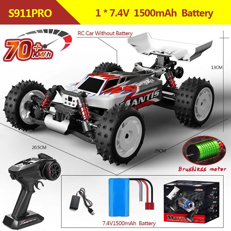 1:16 4WD RC Auto 70KM/H oder 50KM/H Fernbedienung Autos Hohe Geschwindigkeit Drift Bürstenloser Monster Truck Für Kinder VS Wltoys 144001