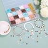 24 Colors Clay Beads Bracelet Making Kit Flat Preppy Beads Polymer Clay Beads Kit for Friendship Bracelets Making Craft DIY
