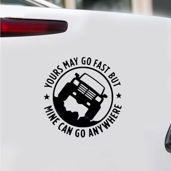 Creative Funny Letters 4X4 Car Truck Vehicle Body Decals Sticker Decoration