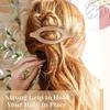 Large Size Plastic Matte Hair Claw Clips for Women Thick Hair Accessories Neutral Autumn Winter Duckbill Clip
