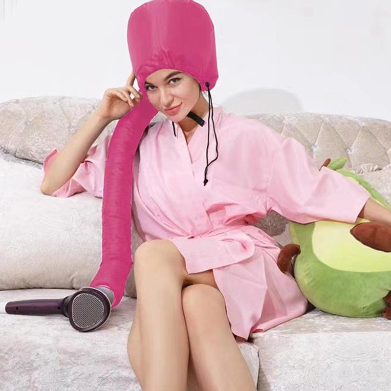 1Pcs Soft Hair Drying Cap Adjustable Womens Hair Blow Quick Dryer Cap Home Hairdressing Salon Supply Accessories