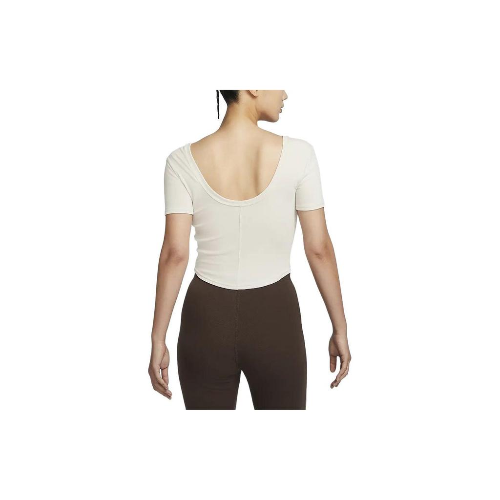 Nike Regular T Shirt Women's Light Rosewood Umber FN3665-104