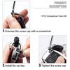 For BYD Atto 3 Yuan Plus Han Tang EV F3 E6 Dmi Song F0 Qin Pro G3 I3 Car Logo Keychain Suede Key Chain Metal Keyring Decoration